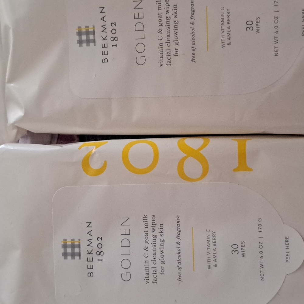 Beekman 1802 Vitamin C Facial Cleansing Wipes
